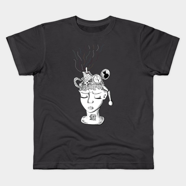 Insomnia (SB) Kids T-Shirt by MB's Workshop